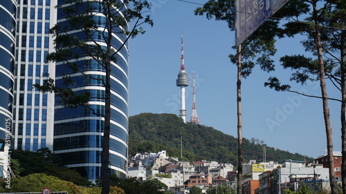 Canvas Print seoul tower