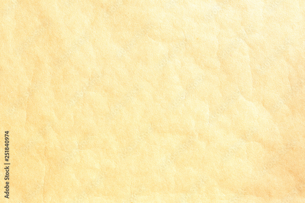 Fototapeta premium Old brown crumpled paper background texture