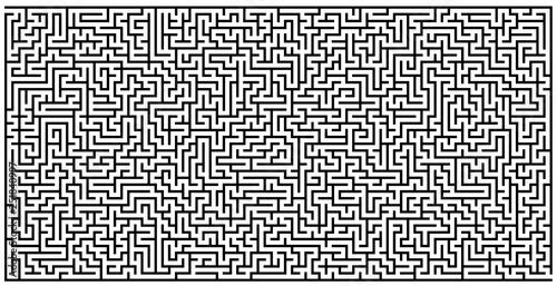 WALL GRAPHIC MAZE