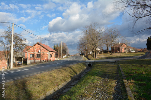 The small village of Batinjani near Dulovac in Bjelovar-Bilogora County, Slavonia, Eastern Croatia
