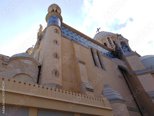 Basilique Notre-Dame d'Afrique d'Afrique en Algérie.