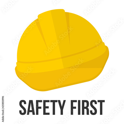 Yellow Safety Helmet.