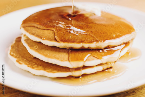 Pancakes with Syrup