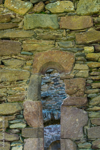 Kilmalkedar Monastery, Dingle Peninsula, County Kerry, Ireland, Europe photo