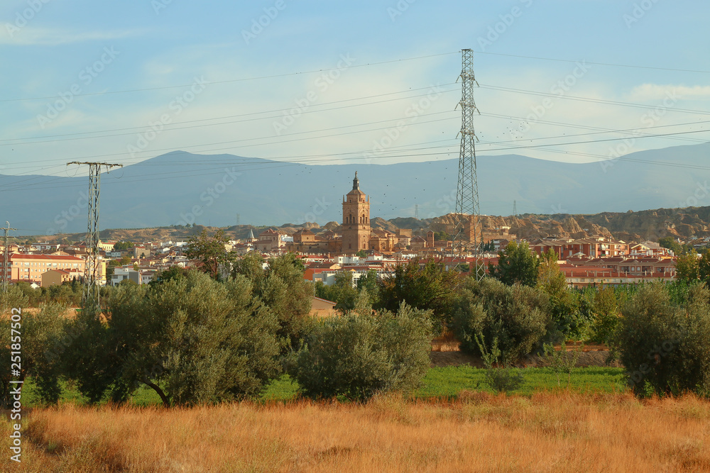 Westernstadt Guadix in Andalusien