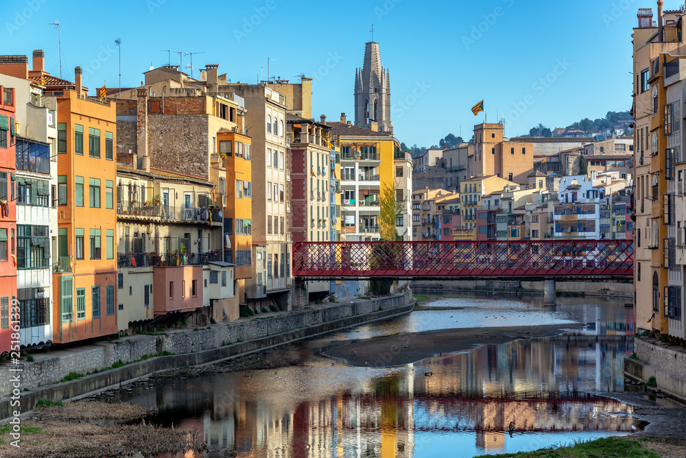Downtown Girona, Spain