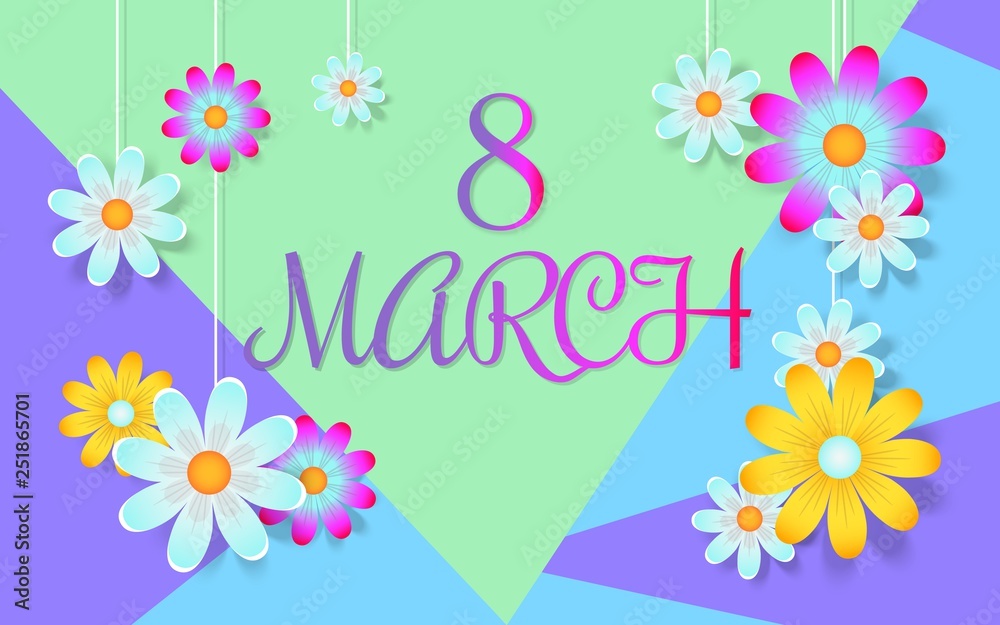 8 march banner
