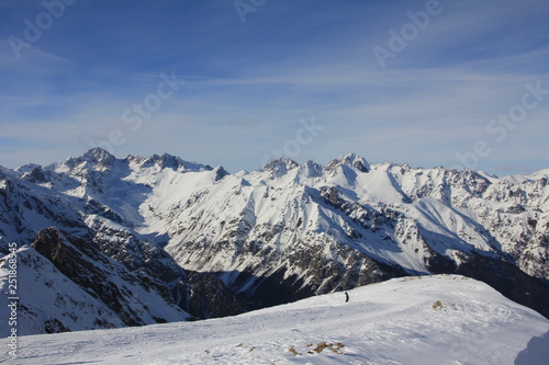 Mountains, Dombai, North Caucasus