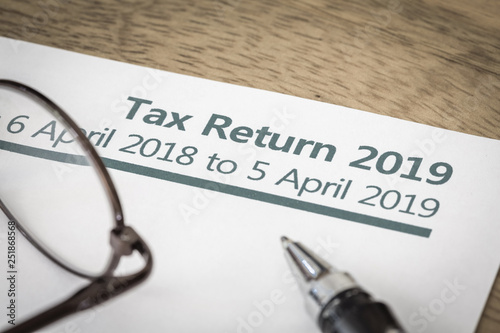 Tax return form UK 2019