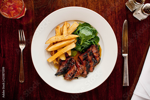 Beef and Fries Dinner