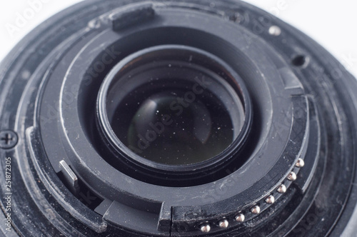 Rear objective lens in dust © Влад Варшавский