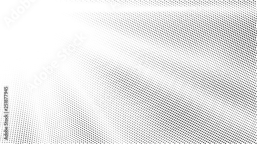 Halftone gradient sun rays pattern. Abstract halftone vector dots background. Summer dots pattern. Pop Art  Comic small dots. Star rays halftone poster. Shine  explosion. Radial  sunrise rays