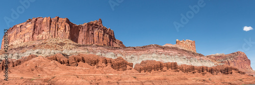 Panoramic View in Capitol Reef National Park