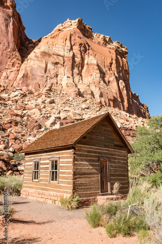 Fruita Schoolhouse Near Orchard