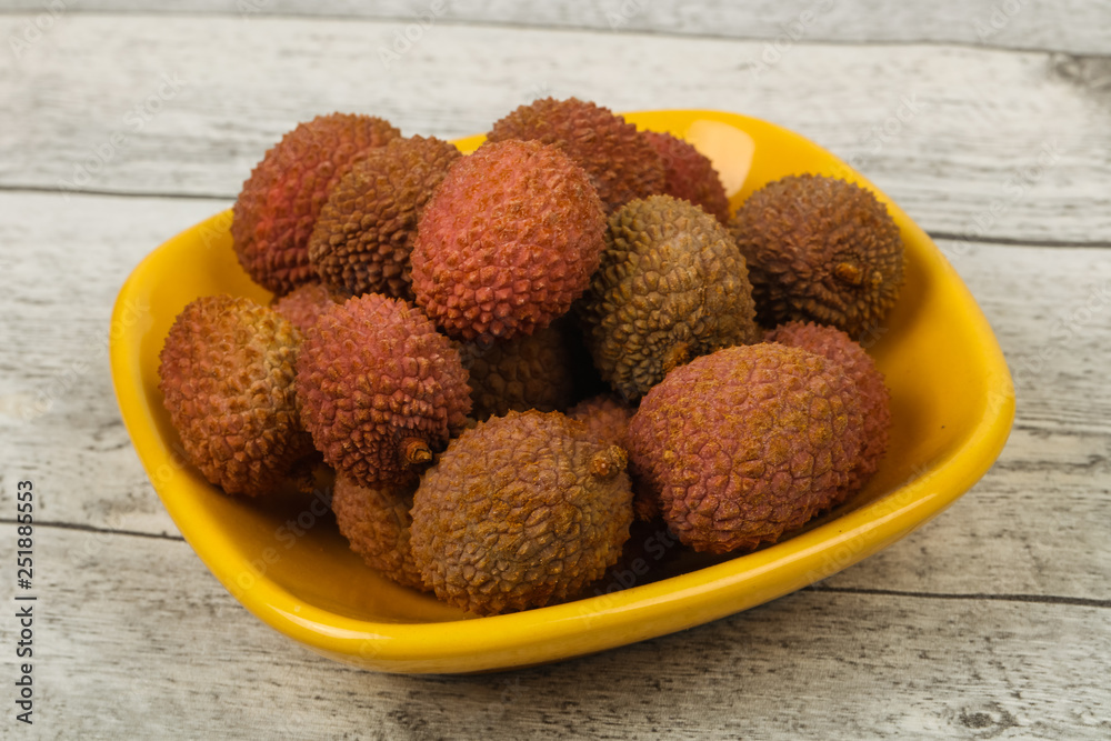 Tropical fruit lychee