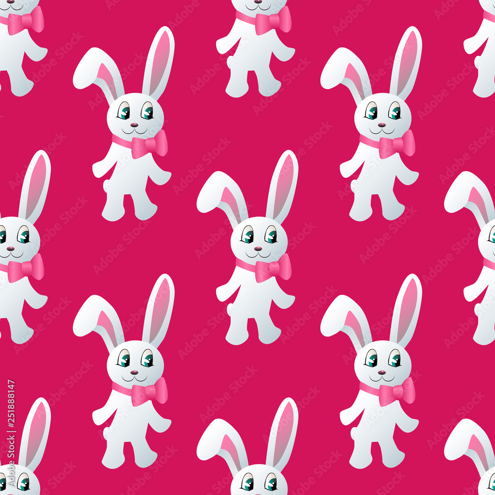 Bunny seamless pattern Bunny seamless pattern