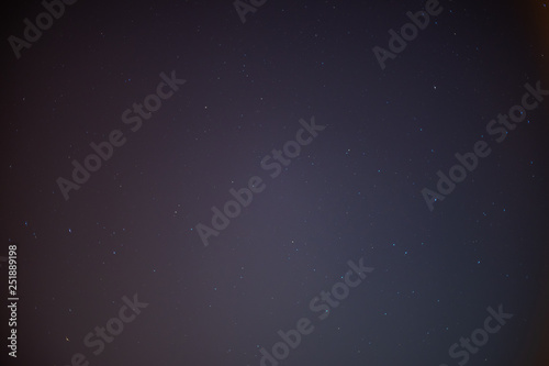 Star in sky at night time