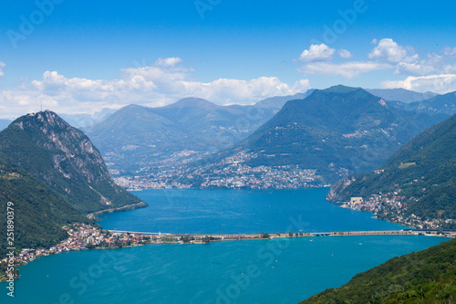Monte San Giorgio, Mendrisio (Svizzera) - Vista sul Lago di Lugano
