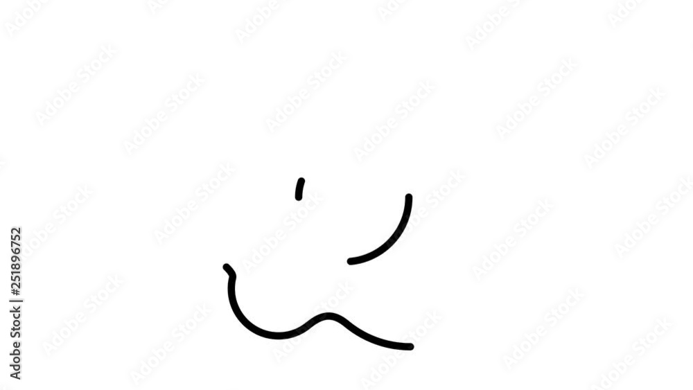 line icon animation fried egg line icon animation fried egg