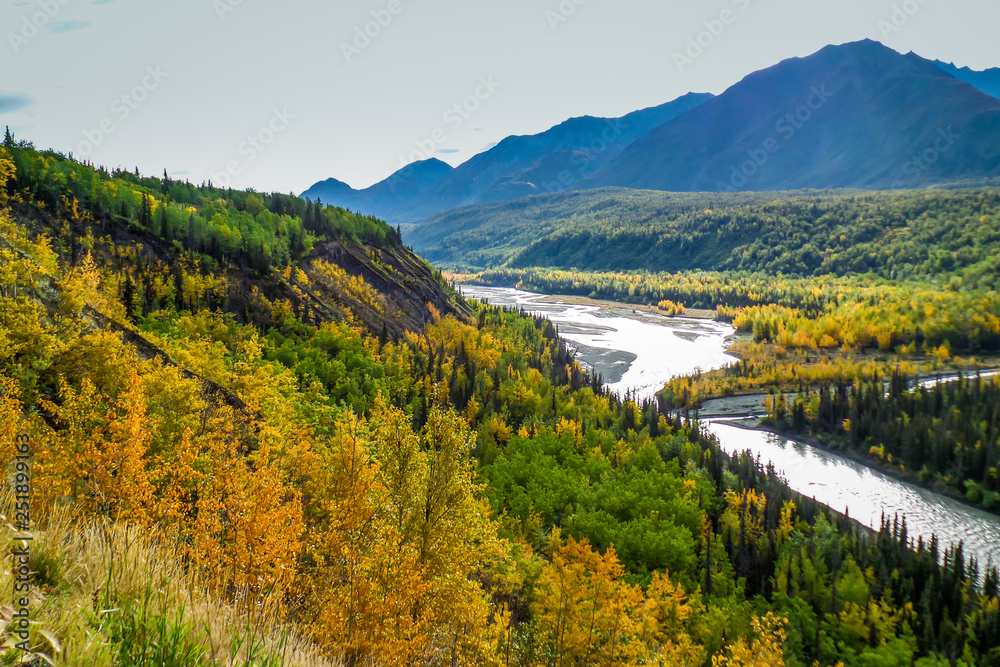 Naklejka premium Alaska wilderness