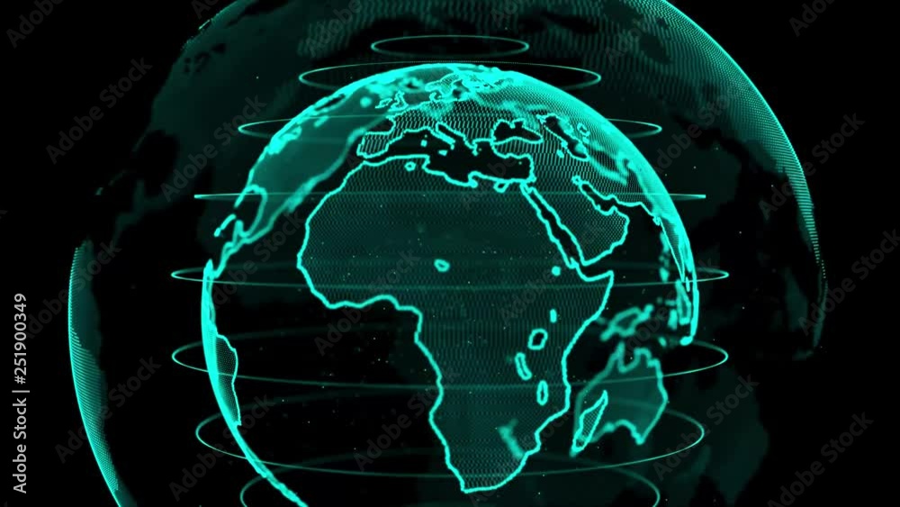 holograma del planeta