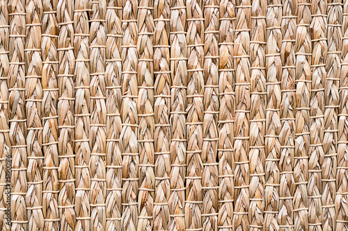 Natural organic light webbed floor mat background
