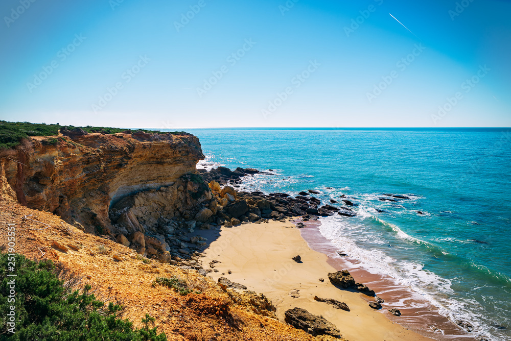 Obraz premium Cliffs of Conil