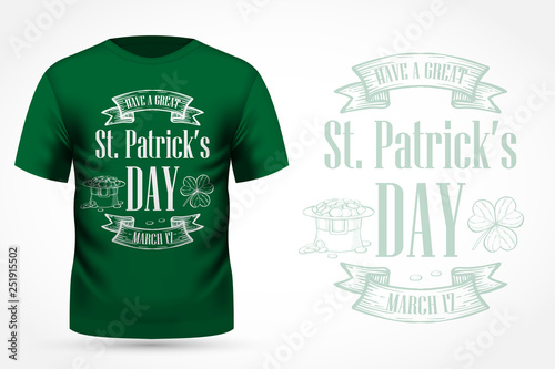 Lettring for Saint Patricks Day