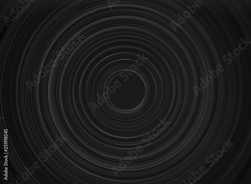 Black Circular Background