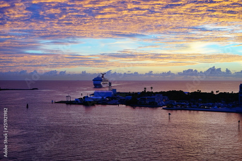 Fort Lauderdale harbor port landscape 