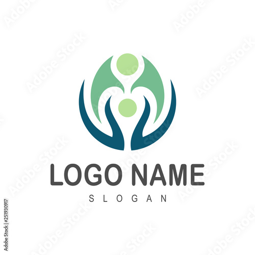 family protection logo, health family logo