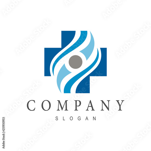 wave cross medical logo