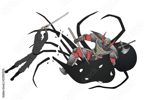 warriors killing monster