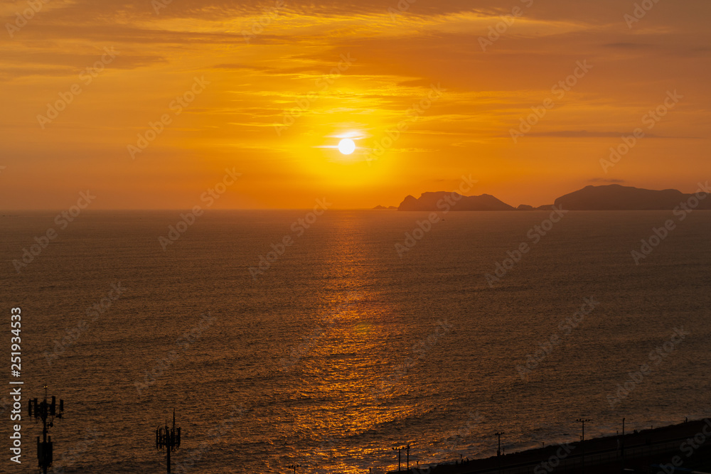Sunset peru Sunset peru