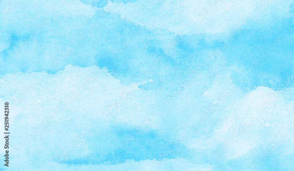 Turquoise color hand drawn frame illustration. Grunge effect light sky blue shades watercolor background. Aquarelle paint paper textured canvas for vintage text design, retro greeting card, template Turquoise color hand drawn frame illustration. Grunge effect light sky blue shades watercolor background. Aquarelle paint paper textured canvas for vintage text design, retro greeting card, template