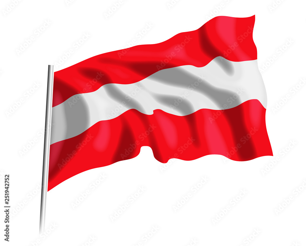 Flaga Austryjacka Flaga Austryjacka