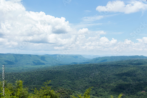 mountain and landscape view in nature 