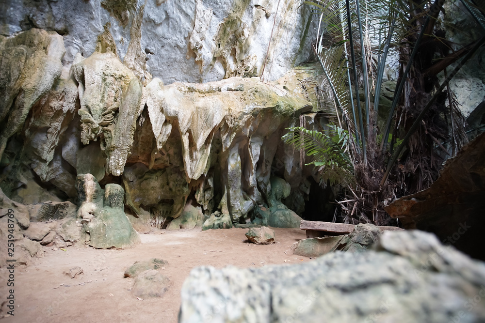 The famous travel destinations Ancient forest Hup Pa Tat. The famous travel destinations Ancient forest Hup Pa Tat.