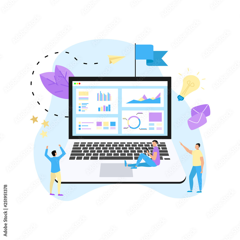Data analysis design concept. Graph, diagram, statistics on laptop. Data analysis design concept. Graph, diagram, statistics on laptop.