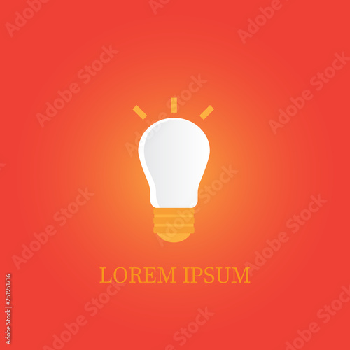 Smart Women. Feminism Light Bulb logo quotes for international women's day. vector illustration image
