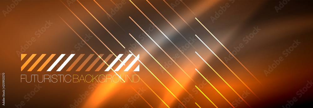 Shiny glowing lights neon color design background Shiny glowing lights neon color design background