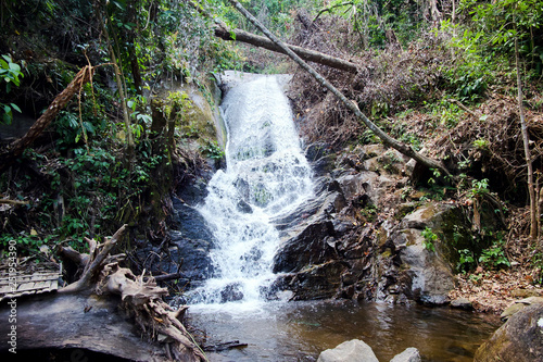 Siriphum Waterfall at Doi Inthanon National Park, Chiang Mai, Thailand. photo