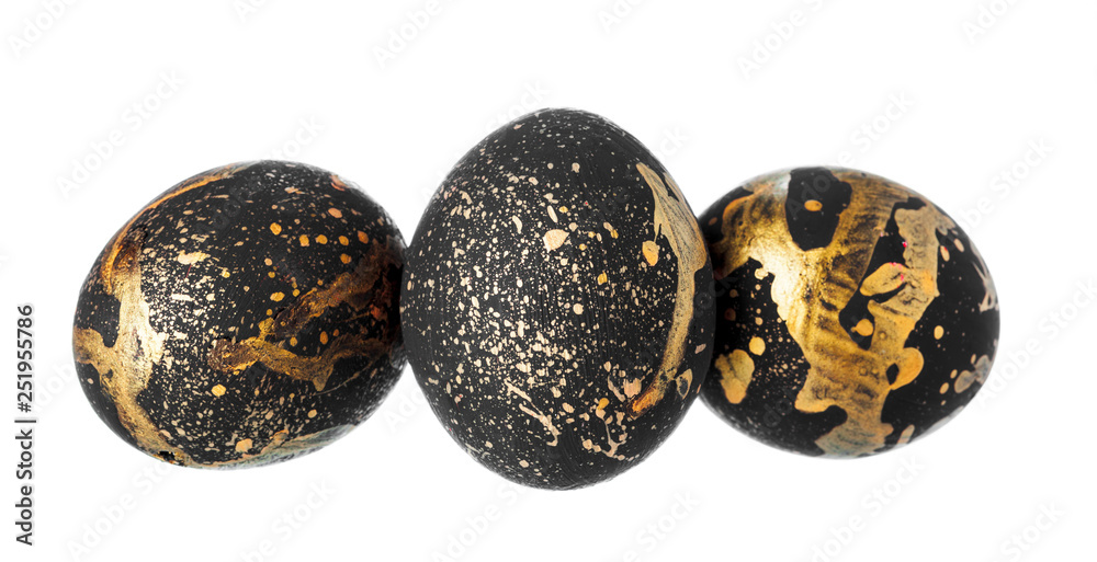 Colorful Easter Egg isolated on white Colorful Easter Egg isolated on white