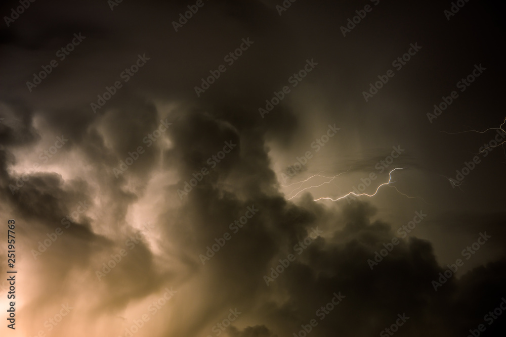 Lightning storm Lightning storm