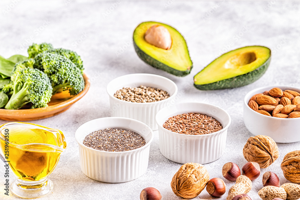 Vegan sources of omega 3 and unsaturated fats. Vegan sources of omega 3 and unsaturated fats.