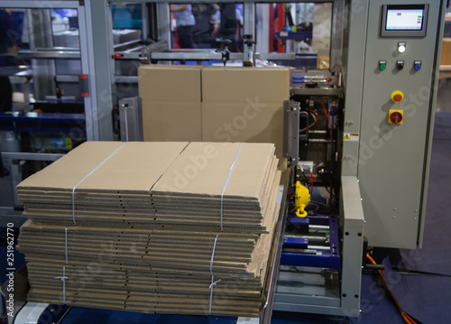 Fotografía Fully Automatic Carton / Cardboard Erector Machine