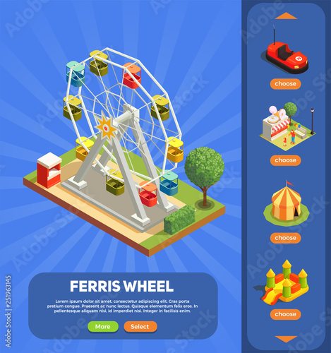 Amusement Park Composition