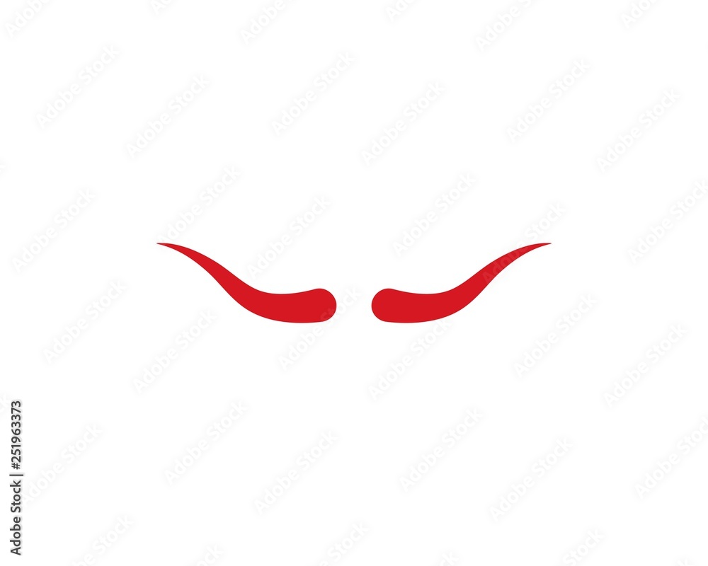 Devil horn logo vector Devil horn logo vector