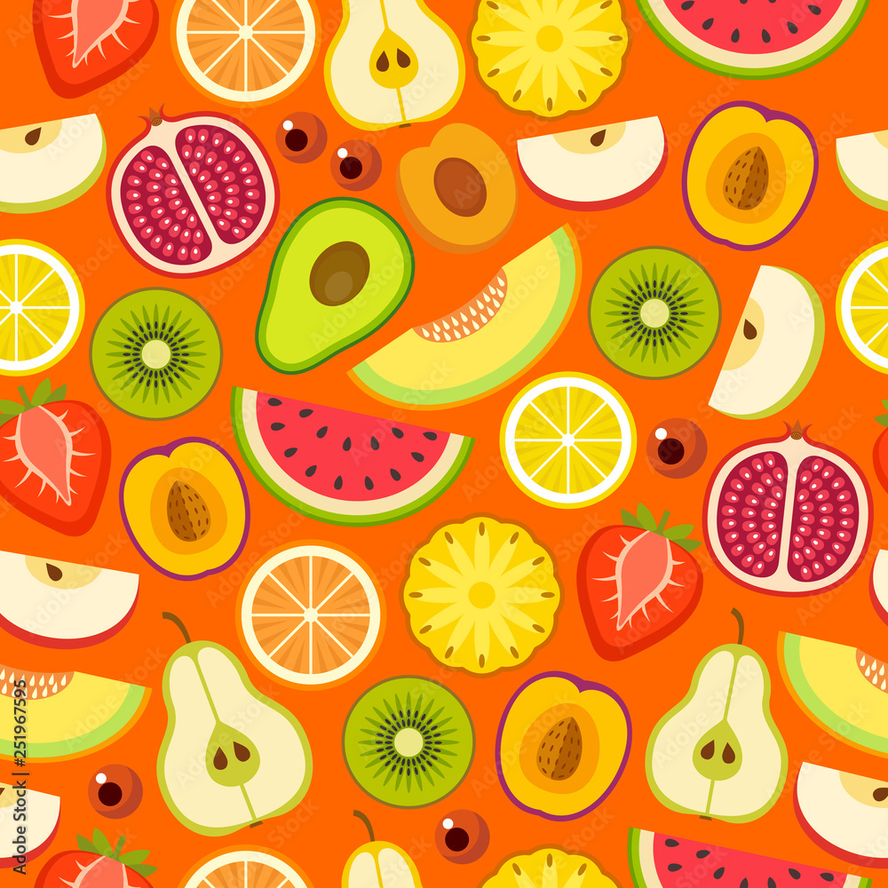 Fruit seamless pattern Fruit seamless pattern