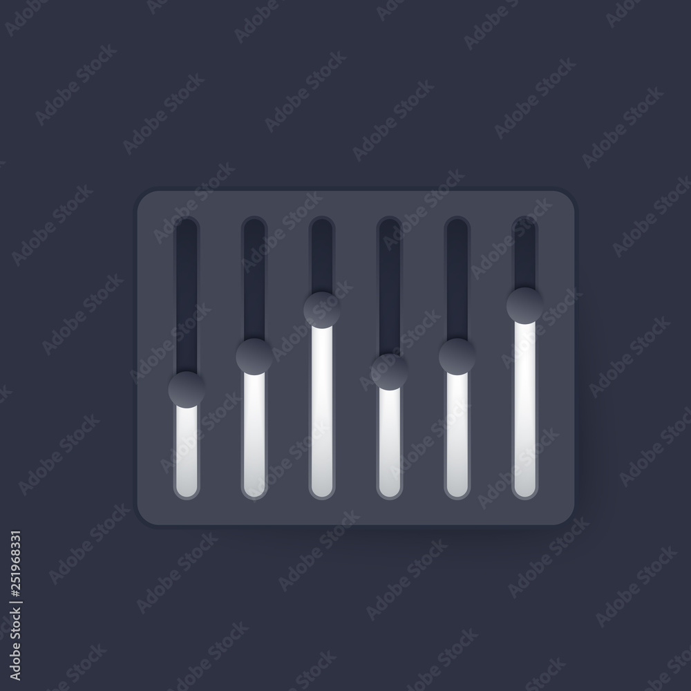 slider bar, vector design slider bar, vector design